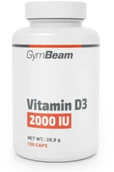 GymBeam Witamina D3 2000 IU 120 kaps.