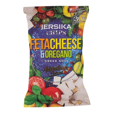 Zestaw 2x Chipsy ziemniaczane o smaku sera sałatkowego z oregano 90 g
