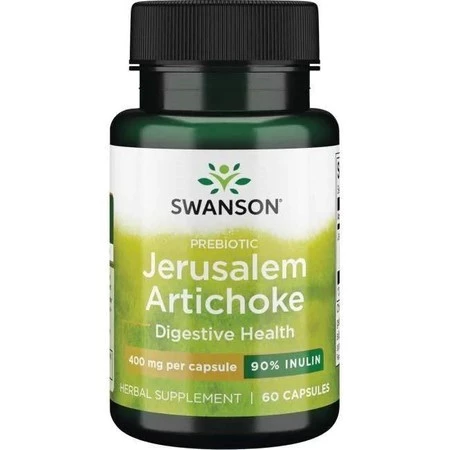 Swanson − Jerusalem Artichoke, słonecznik bulwiasty 400 mg − 60 kaps.