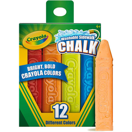 Crayola Kreda chodnikowa dla dzieci kolorowa 16 szt.