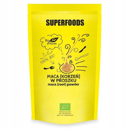 SUPERFOODS Maca w proszku BIO 150g BIO PLANET