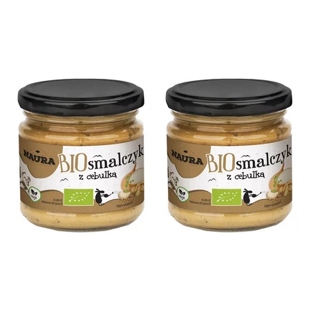 Zestaw 2x Smalczyk wegański z cebulą BIO 190 g