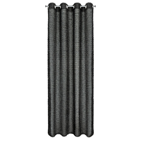 ZASŁONA GOTOWA TIFFANY 135 X 250 CM CZARNY