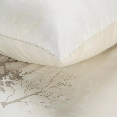 Komplet pościeli świątecznej 160x200 cm z mikrowłókna – beżowy