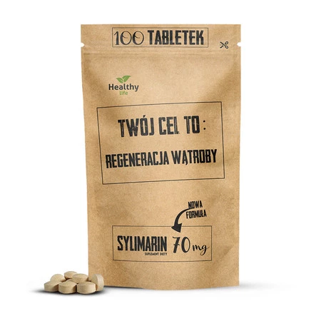 Twój Cel To Sylimarin 70 mg naturalna ochrona wątroby i detoksykacja 100 tabl.