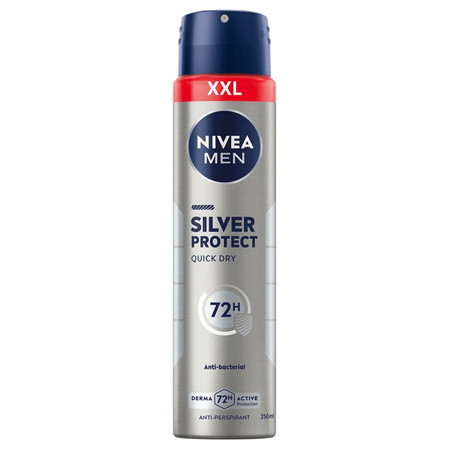 Men Silver Protect antyperspirant spray 250ml