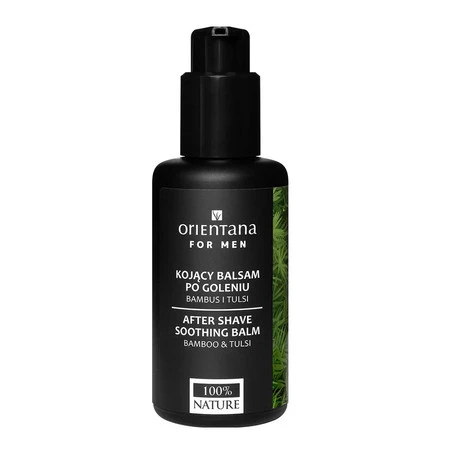 Orientana for men - Kojący balsam po goleniu. Bambus i tulsi - 75 ml