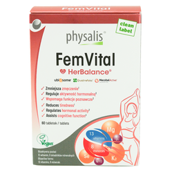 Physalis FemVital kompleks witamin i składników mineralnych 60 tabl.