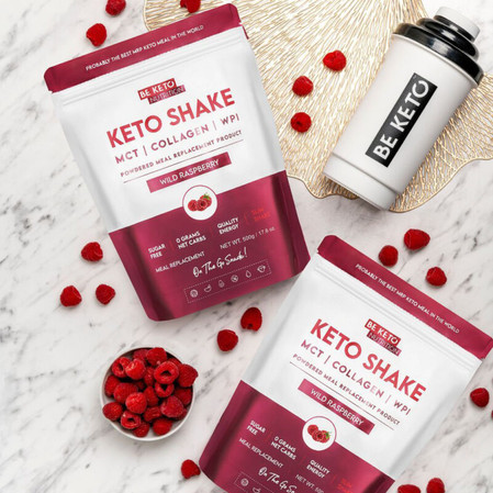Be Keto Shake Dzika Malina 500g