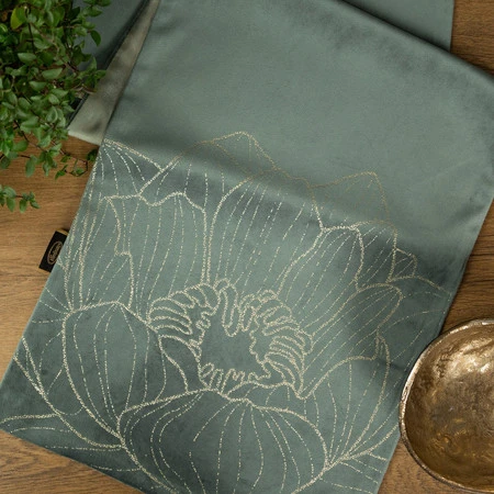 OBRUS BLINK 13 35 X 180 CM CIEMNOMIĘTOWY