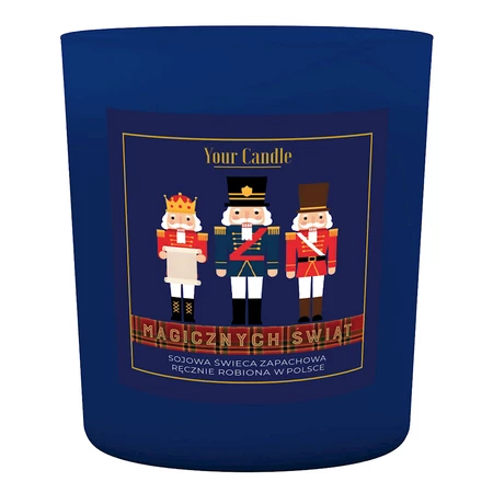 ŚWIECA SOJOWA ZAPACHOWA MAGICZNYCH ŚWIĄT 180 ml - YOUR CANDLE (PRODUKT SEZONOWY)
