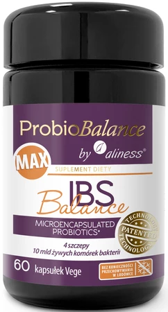 Aliness ProbioBALANCE, IBS Balance MA 10 mld.  60 vege kaps.