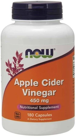 Apple Cider Vinegar - Ocet Jabłkowy 450 mg (180 kaps.)