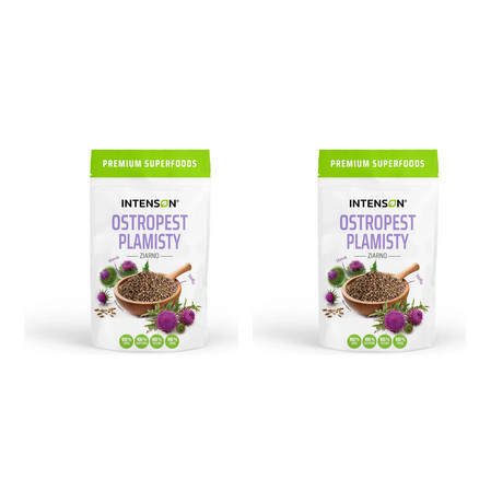 Zestaw: 2x Intenson Ostropest Plamisty ziarno 200 g