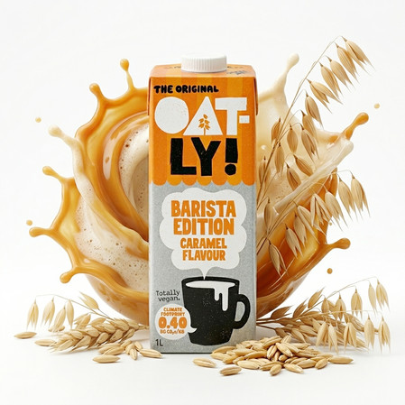 Oatly Napój Owsiany Barista Editiono Smaku Karmelu 1L