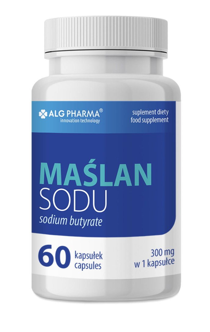 Alg Pharma Maślan Sodu 60 kaps. - Nabea.pl