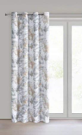 Zasłona ZAS/LAYLA3/SR+SZ 140X250 PRZEL