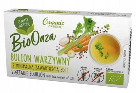 BioOaza − Bulion warzywny z minimalną zawartością soli − 60 g