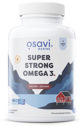Osavi Super Strong Omega 3, 500 EPA / 250 DHA - 120 kaps.