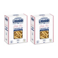 Zestaw 2x Makaron Liguori GLUTEN FREE Fusilli 400 g