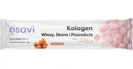 Kolagen (Włosy, Skóra i Paznokcie), Słony Karmel - 5g (1 serving)