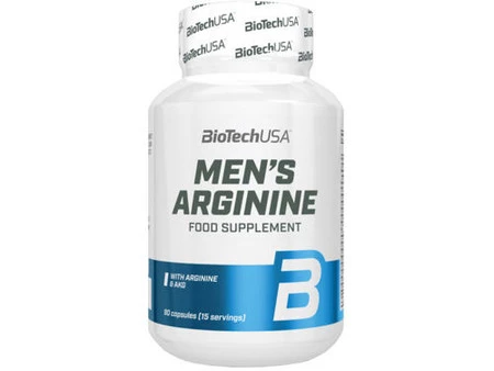 BioTech USA Men's Arginine Aminokwas 90 kaps.
