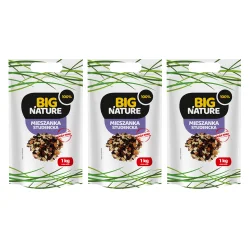 Zestaw 3x Big Nature Mieszanka Studencka 1 kg