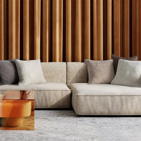 POSZEWKA VANI 45 X 45 CM STALOWY