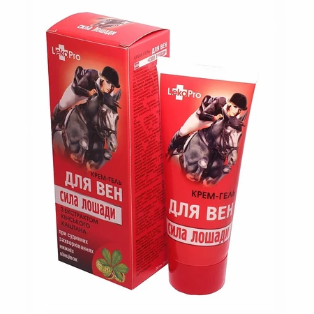 LEKOPRO Końska siła krem-żel ulga dla żył 75ml (Ukraina)