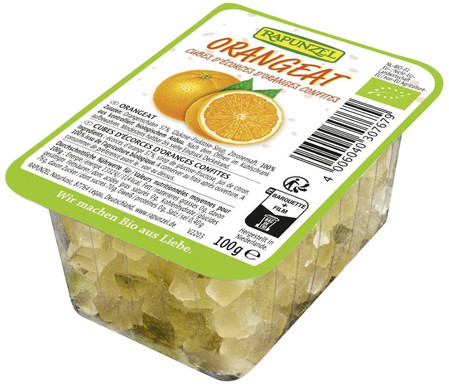 RAPUNZEL SKÓRKA POMARAŃCZY KANDYZOWANA BIO 100 g