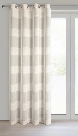 ZASŁONA GOTOWA AGATA 140 X 250 CM BEŻOWY