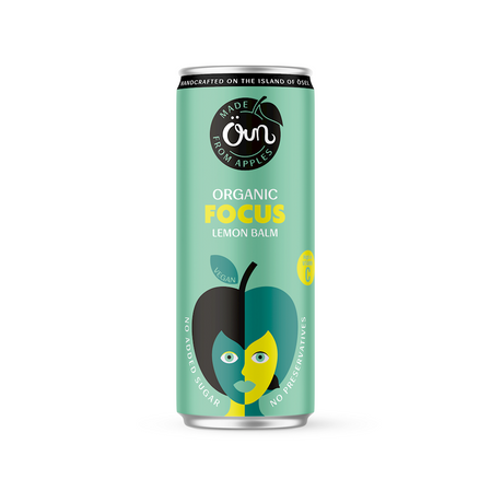 NAPÓJ NA KONCENTRACJĘ Z MELISĄ BEZ DODATKU CUKRÓW BIO 250 ml - ÖUN