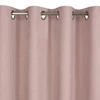 Zasłona 140x250 pudrowa na przelotkach