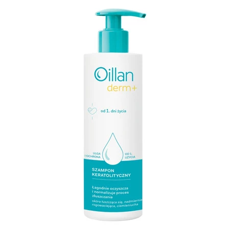 Oillan Derm+ Szampon kreatolityczny, 180 ml