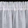 Firana gotowa Lari na Taśmie 150 x 30 cm, Biały