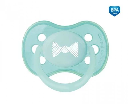 CANPOL Smoczek silikonowy. 6-18m PASTELOVE 1szt