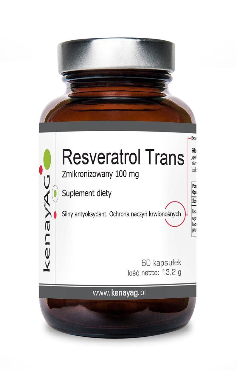 Zmikronizowany Resveratrol 100 mg (60 kaps.)