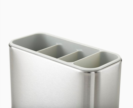 JJ-Ociekacz na sztućce Surface jasny kamień/stal