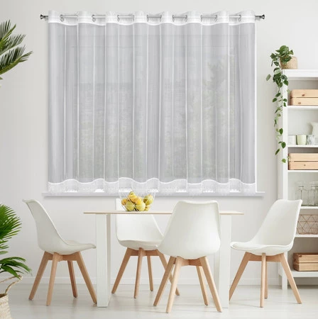FIRANA GOTOWA SARI 300 X 145 CM BIAŁY
