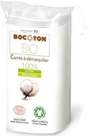 Bocoton Płatki Kosmetyczne Kwadratowe Bio 40Szt.