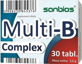 Sanbios Multi B Complex 30 T witamina B