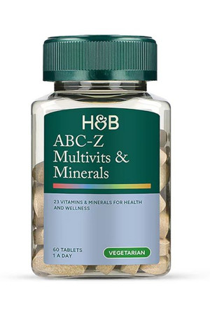 H&B, ABC-Z Multiwitaminy i minerały 60 tabl.