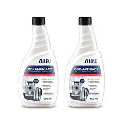 Zestaw: 2x ZIELKO PROFESSIONAL Odkamieniacz Płyn do czyszczenia ekspresów i czajników 500ml