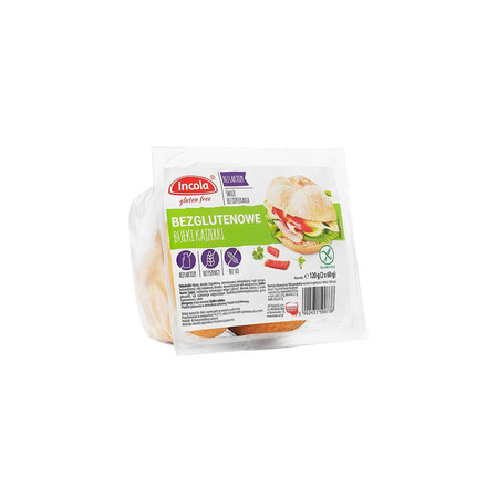 Bułka kajzerka bezglutenowa i bez laktozy 2 x 60 g