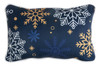 POSZEWKA ŚWIATECZNA CAROL04 30 X 45 CM GRANATOWY