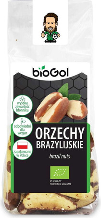  ORZECHY BRAZYLIJSKIE BIO 100 g - BIOGOL
