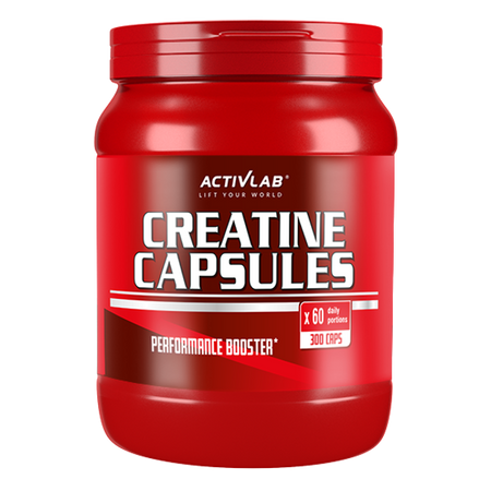 ACTIVLAB CREATINE CAPSULES kreatyna monohydrat 300 kaps.