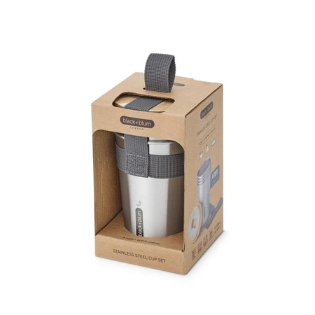 Black+Blum Zestaw 4 kubków stalowych 6el. NEW