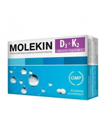 Molekin D3 + K2 30 tabl.