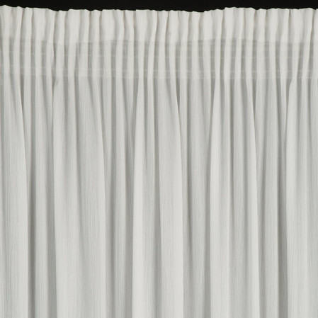 FIRANA GOTOWA MELINDA NA TAŚMIE 135 X 270 CM BIAŁY
